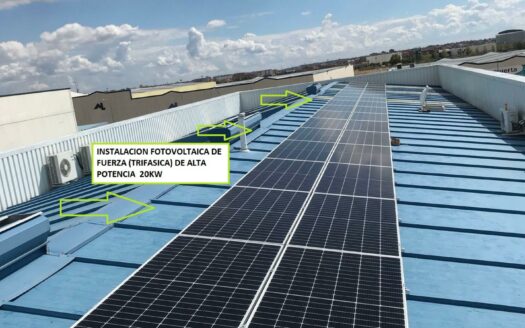 EXP06799, NAVE REPRESENTATIVA-DOMOTIZADA  CON PLANTA  FOTOVOLTAICA 20kw, Mostoles, MADRID