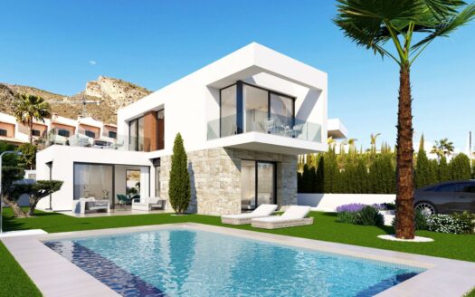 EXP08664, Una lujosa villa independiente de 3 dormitorios y 3 baños con piscina privada y estacionamiento cerr, Finestrat, ALICANTE